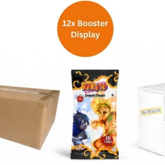 Naruto Mythos TCG – Set 2 Shinobi Shiren: 1st Edition Booster Case (24 packs per box, 12 Booster Boxes)